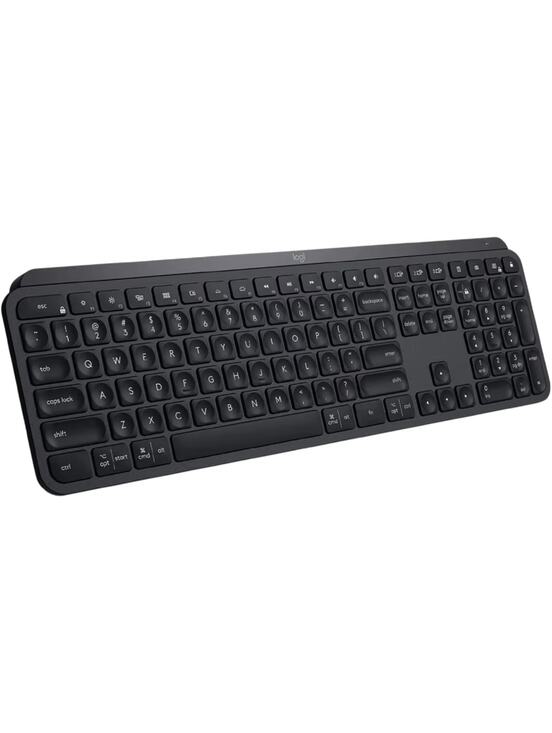 Logitech Other - Logitech MX Keys Advanced Wireless Illuminated Keyboard Black With Dongle